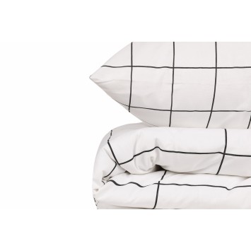 Juego ropa de cama doble Ranforce Grandes  blanco