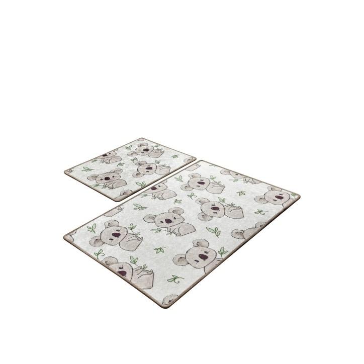 Alfombra de baño Set (2 piezas) Koala  multicolor