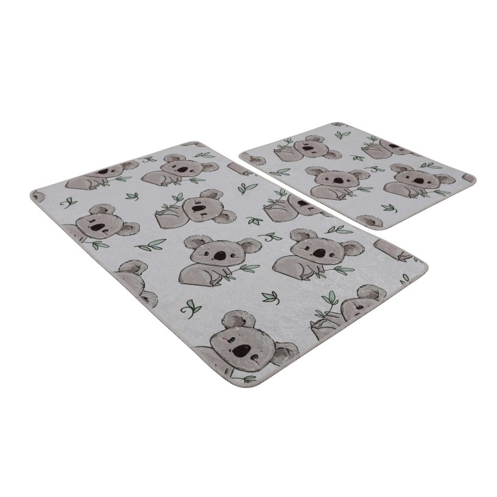 Alfombra de baño Set (2 piezas) Koala  multicolor