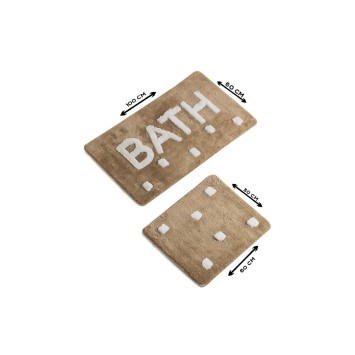 Alfombra de baño Set (2 piezas) Bath multicolor