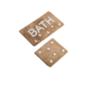 Alfombra de baño Set (2 piezas) Bath multicolor