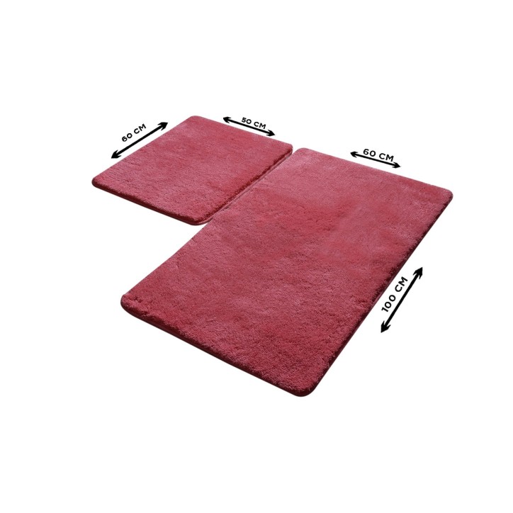 Alfombra de baño Set (2 piezas) Havai  rosa