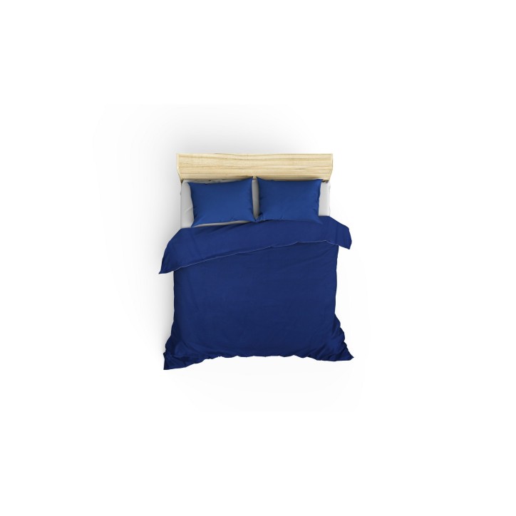 Juego ropa de cama Ranforce King Dark Blue azul oscuro