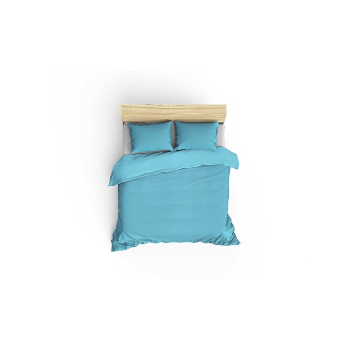 Juego ropa de cama Ranforce King Turquoise turquesa