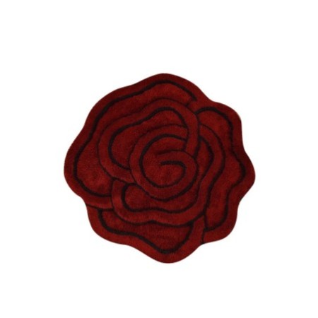 Alfombra de baño Big Rose  rojo