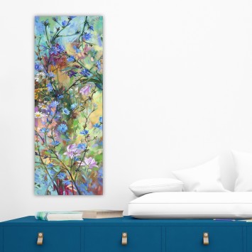 Pintura decorativa lienzo DKY242484574_3080 multicolor 30x80 cm