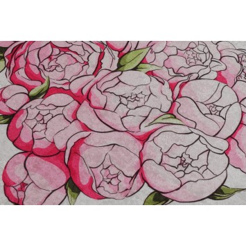 Alfombra de baño Set (2 piezas) Peonia Djt multicolor