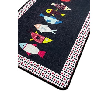 Alfombra de baño Set (2 piezas) Swing of Fish Djt multicolor