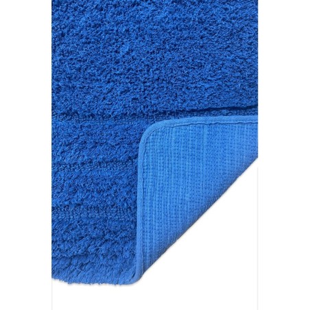 Alfombra de baño Set (2 piezas) Elena  azul oscuro