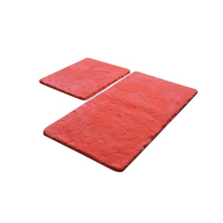 Alfombra de baño Set (2 piezas) Havai  bermellón