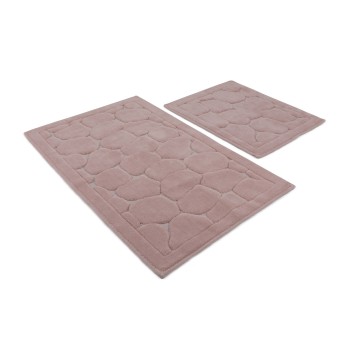 Alfombra de baño Set (2 piezas) Lino  multicolor