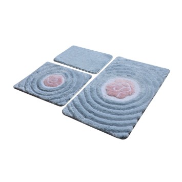 Alfombra de baño Set (3 piezas) Floria  multicolor