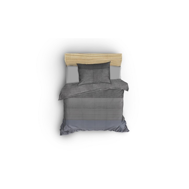 Juego ropa de cama doble Ranforce Dimlight polvo azul gris