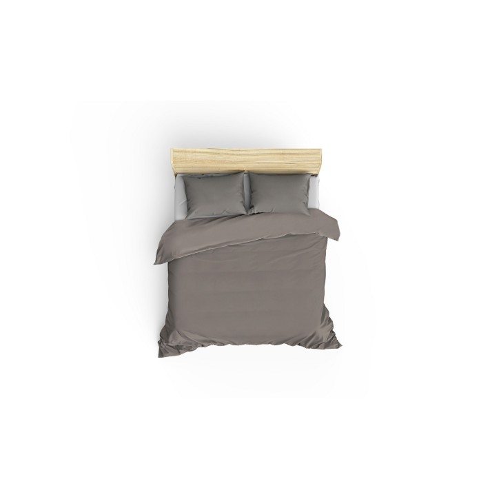 Juego ropa de cama Ranforce King Dark Grey gris oscuro