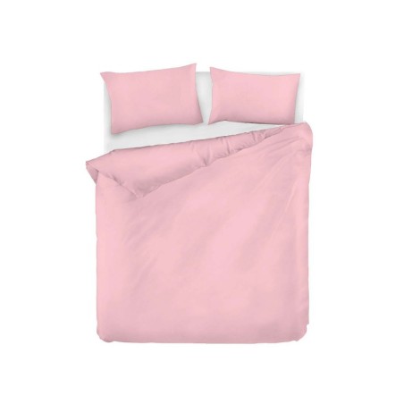 Juego ropa de cama Ranforce King Fresh Color  rosa