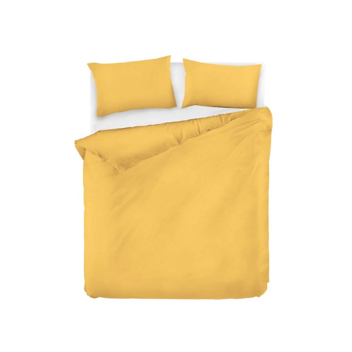 Juego ropa de cama Ranforce King Fresh Color  amarillo