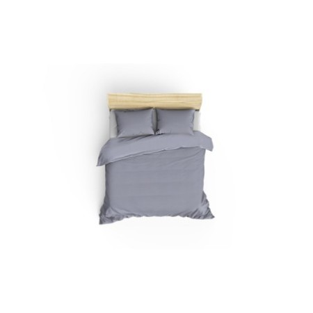 Juego ropa de cama Super King Paint  gris oscuro