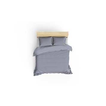 Juego ropa de cama Super King Paint  gris oscuro