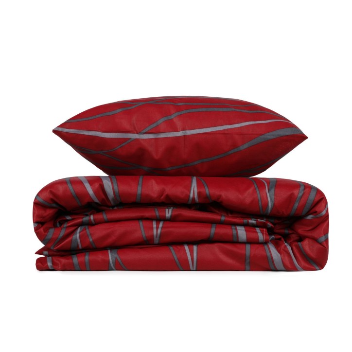 Juego ropa de cama Super King Verda antracita rojo burdeos Juego ropa de cama Super King Verda antracita rojo burdeos