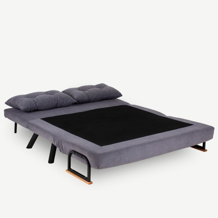 Sofá cama 2 plazas Sando Gris