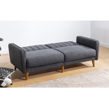 Sofá cama 3 plazas Aqua Gris oscuro - 867UNQ1315