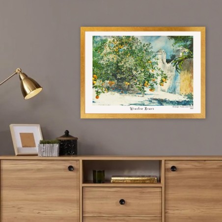 Cuadro decorativo enmarcado AC132569-3545 multicolor 35x45 cm
