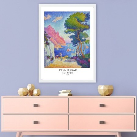 Cuadro decorativo enmarcado BC13258-3545 multicolor 35x45 cm