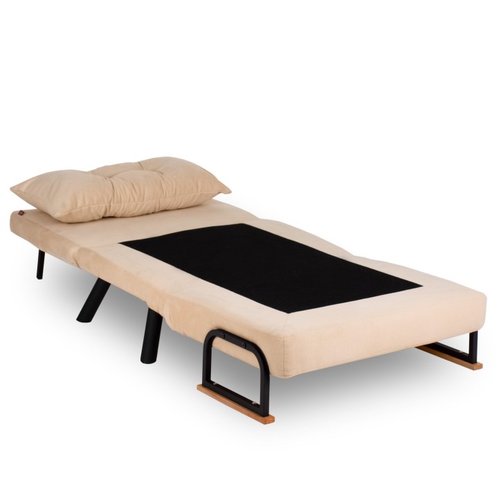 Sillón cama Sando Single Crema