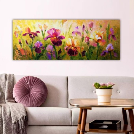 Pintura decorativa lienzo YTYCCK1685_3080 multicolor 30x80 cm