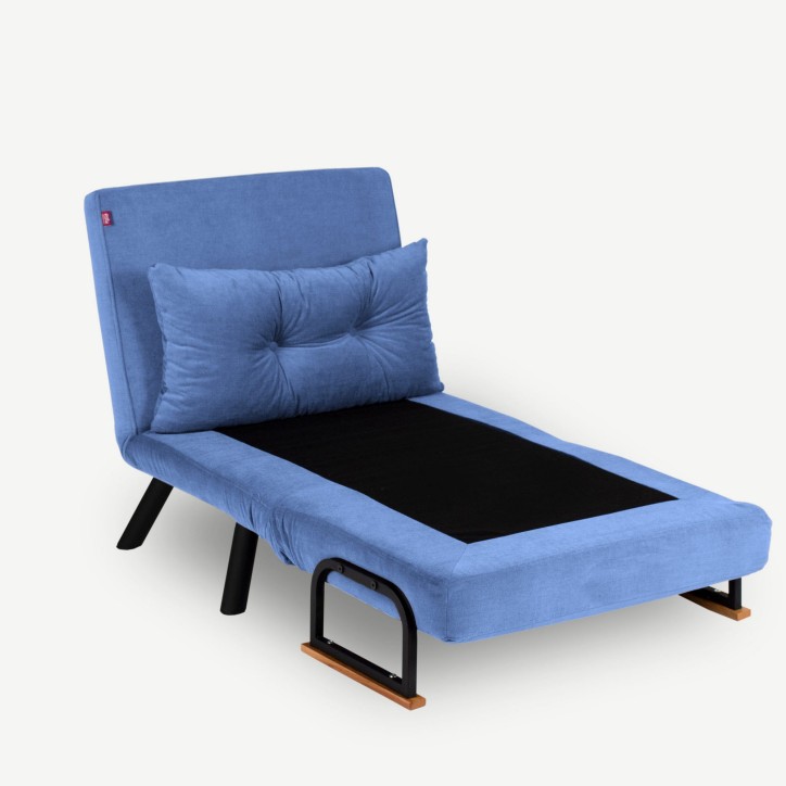 Sillón cama Sando Single Azul