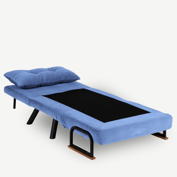 Sillón cama Sando Single Azul