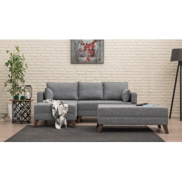 Sofá cama rinconera Bella izquierdo 2 Gris - 825BLC1505