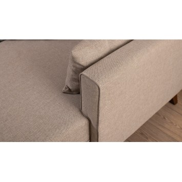 Sofá cama rinconera Bella derecho 2 Crema - 825BLC1511