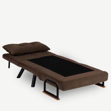 Sillón cama Sando Single Marrón - 859FTN2325