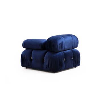 Sofá rinconera Bubble Velvet Azul terciopelo - 859FTN2045