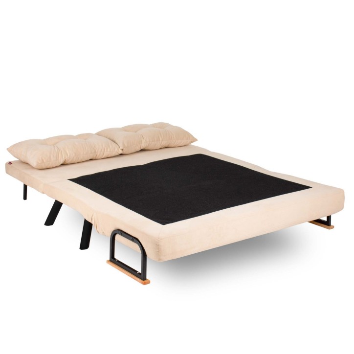 Sofá cama 2 plazas Sando Crema