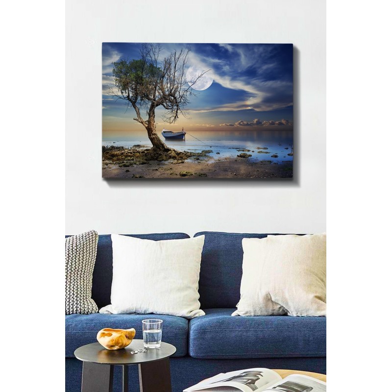 Pintura decorativa lienzo Kanvas Tablo-173 multicolor 70x100 cm