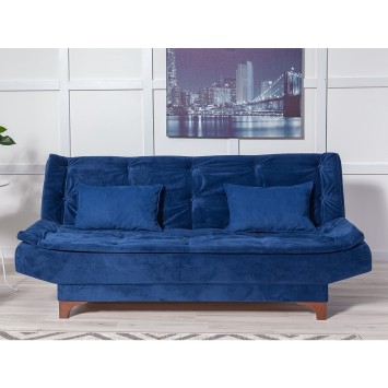 Sofá cama 3 plazas Kelebek Azul oscuro - 867UNQ1346