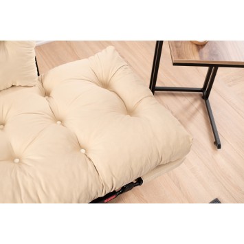 Sofá cama 2 plazas Nitta Crema - 859FTN1216