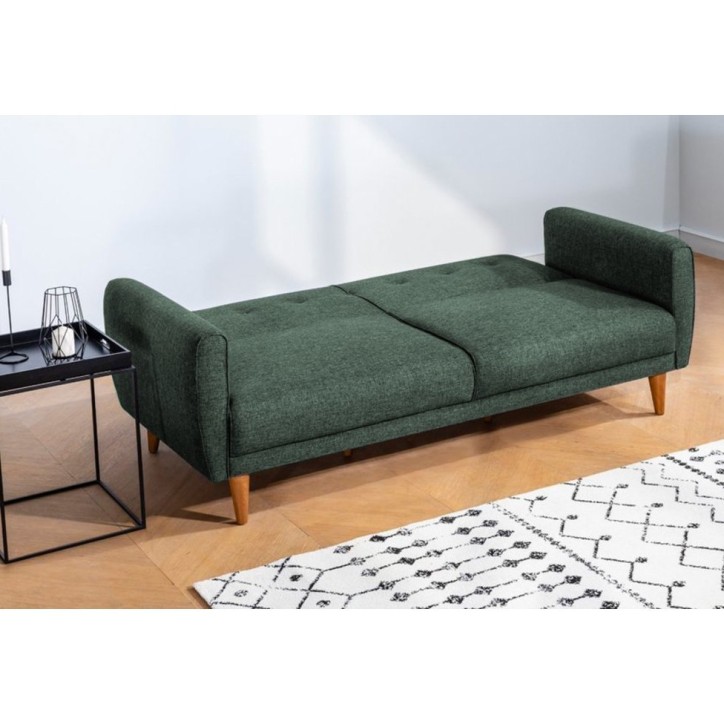 Set sofá cama sillón Aria TKM07-1070 Verde