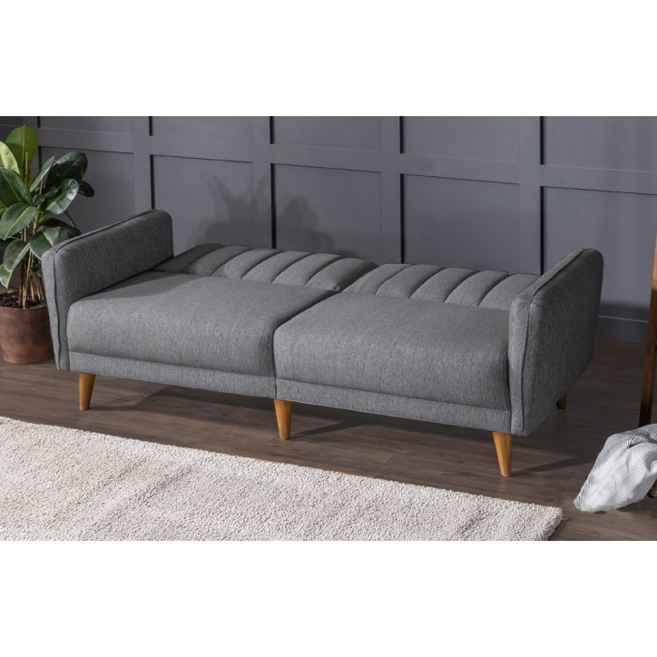 Set sofá cama sillón Aqua TKM04-94216 Gris oscuro