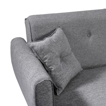 Sofá cama rinconera Aria Gris oscuro - 867UNQ1410