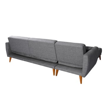 Sofá cama rinconera Aria Gris oscuro - 867UNQ1410