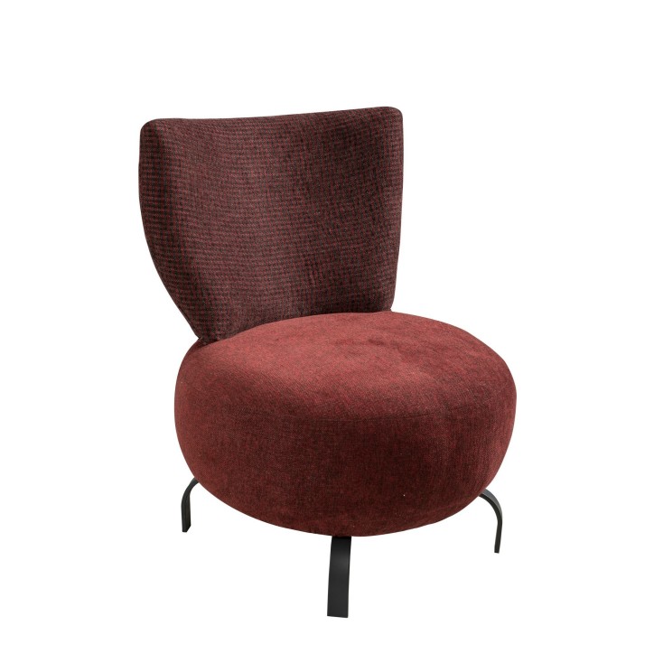 Set 2 sillones ala Loly Rojo burdeos