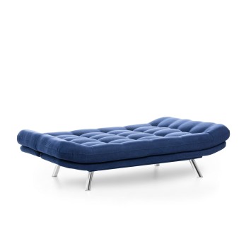 Sofá cama 3 plazas Misa Azul marino - 859FTN1323