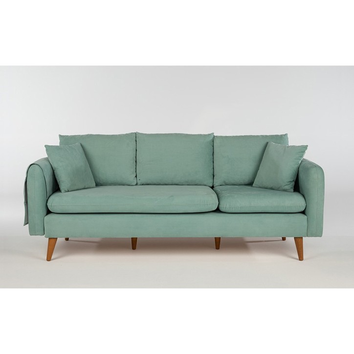 Set sofá sillón Sofia TKM02-0400 Verde pistacho