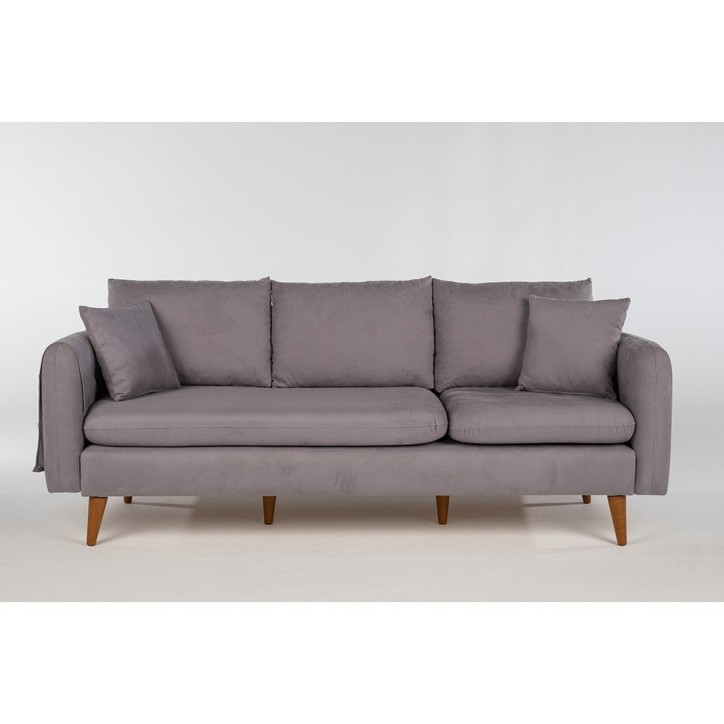 Set sofá sillón Sofia TKM03-0701 Gris