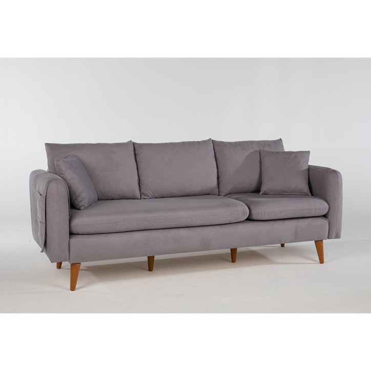 Set sofá sillón Sofia TKM03-0701 Gris