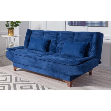 Set sofá cama sillón Kelebek TKM06 0201 Azul oscuro - 867UNQ1614