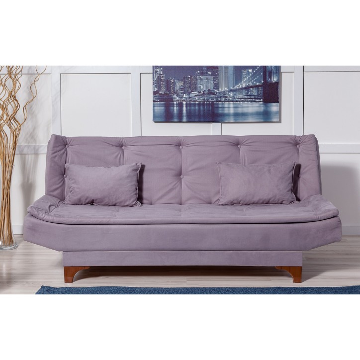 Set sofá cama sillón Kelebek TKM04 0701 Gris